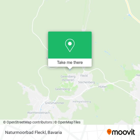 Naturmoorbad Fleckl map