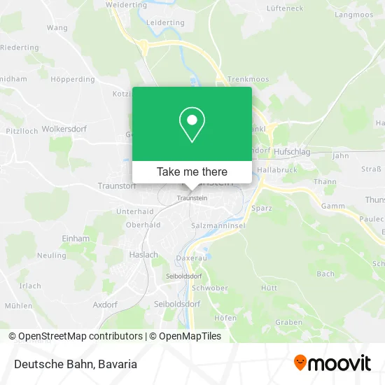 Карта Deutsche Bahn