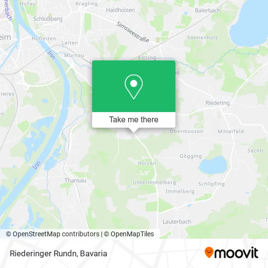 Карта Riederinger Rundn