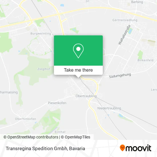 Карта Transregina Spedition Gmbh