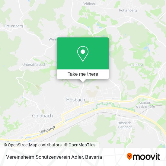 Vereinsheim Schützenverein Adler map