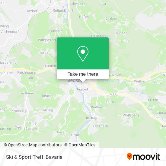 Ski & Sport Treff map