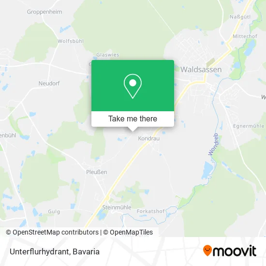 Карта Unterflurhydrant