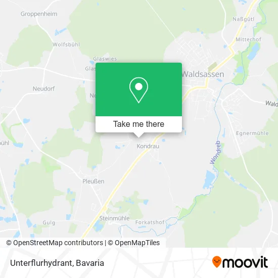 Карта Unterflurhydrant