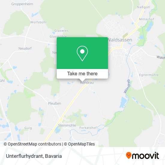 Unterflurhydrant map