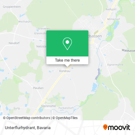 Карта Unterflurhydrant