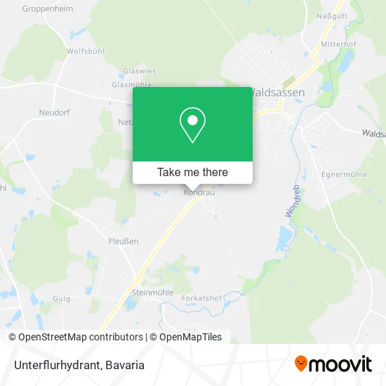Карта Unterflurhydrant