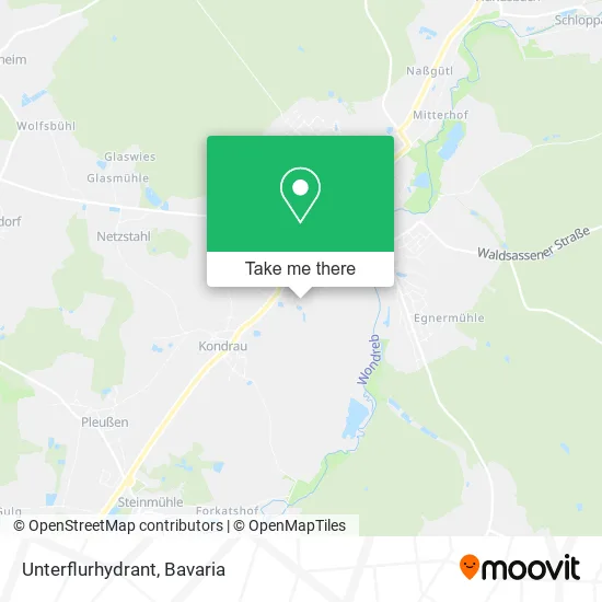 Unterflurhydrant map