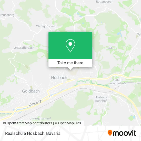 Карта Realschule Hösbach