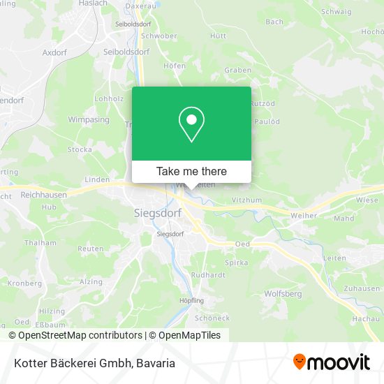 Kotter Bäckerei Gmbh map