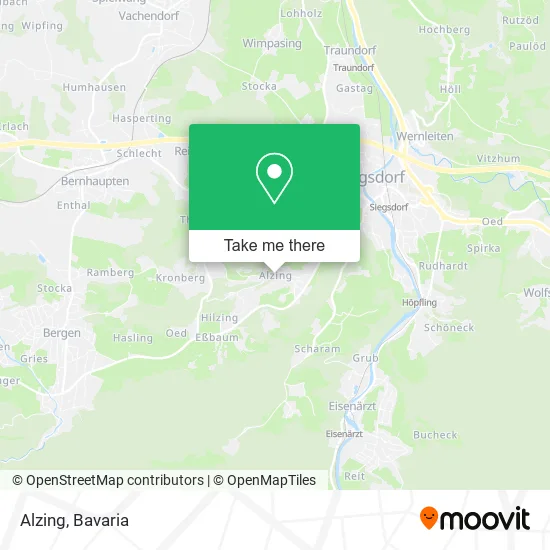 Карта Alzing
