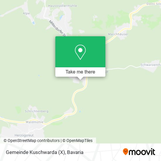 Gemeinde Kuschwarda (X) map