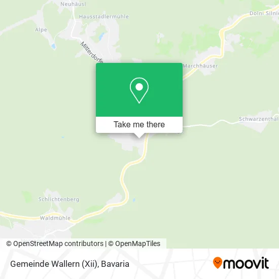 Gemeinde Wallern (Xii) map