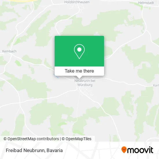 Карта Freibad Neubrunn