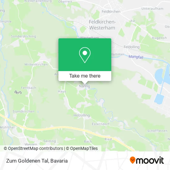 Карта Zum Goldenen Tal