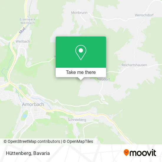 Карта Hüttenberg