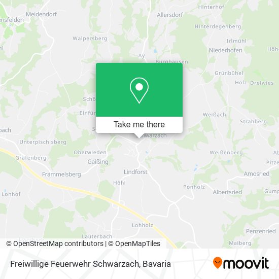 Freiwillige Feuerwehr Schwarzach map