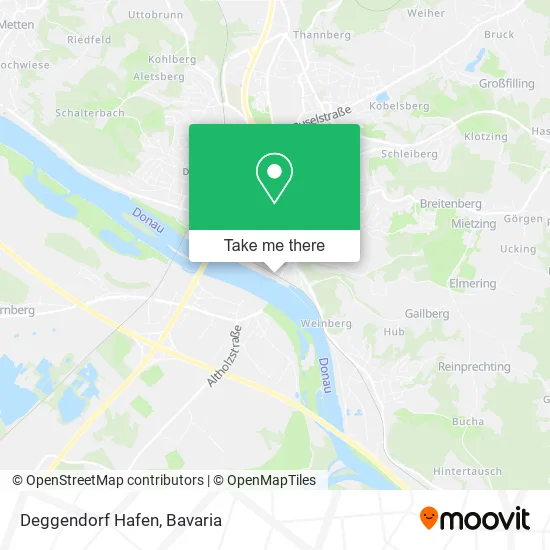 Карта Deggendorf Hafen