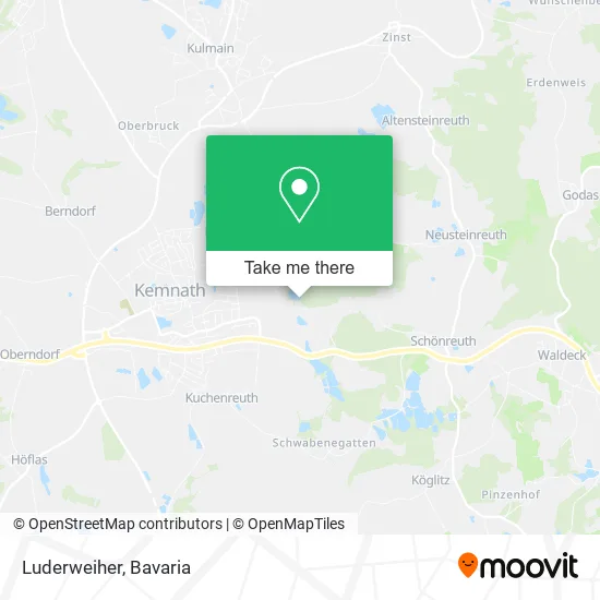 Карта Luderweiher