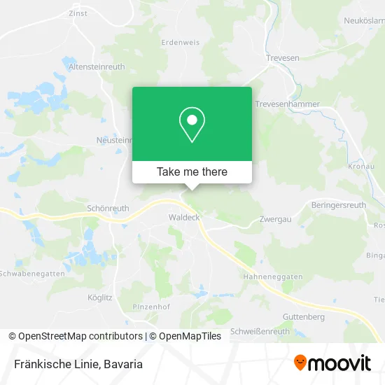 Карта Fränkische Linie