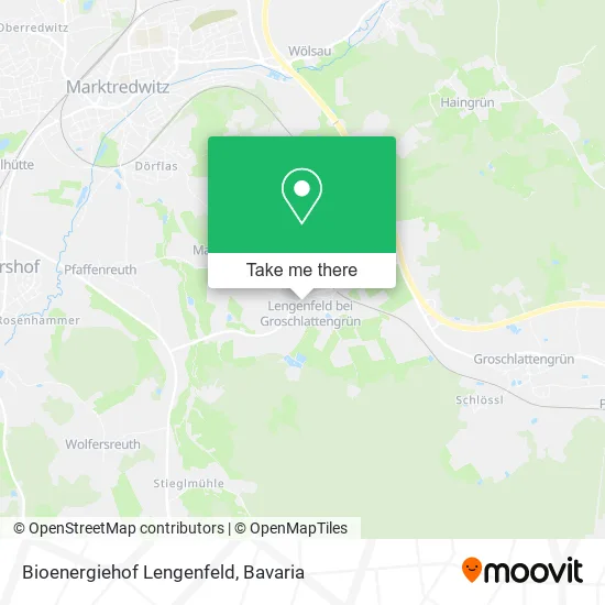 Карта Bioenergiehof Lengenfeld