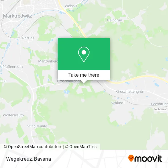 Карта Wegekreuz
