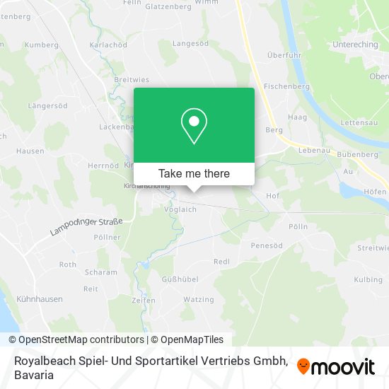 Royalbeach Spiel- Und Sportartikel Vertriebs Gmbh map