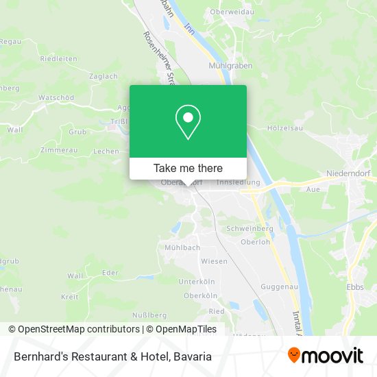 Bernhard's Restaurant & Hotel map