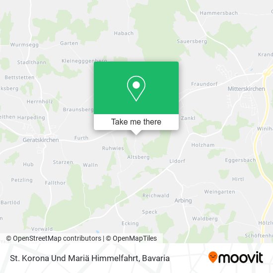 St. Korona Und Mariä Himmelfahrt map