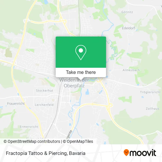 Карта Fractopia Tattoo & Piercing