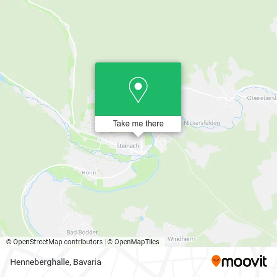 Карта Henneberghalle