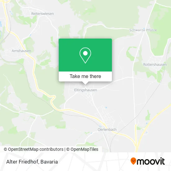 Карта Alter Friedhof