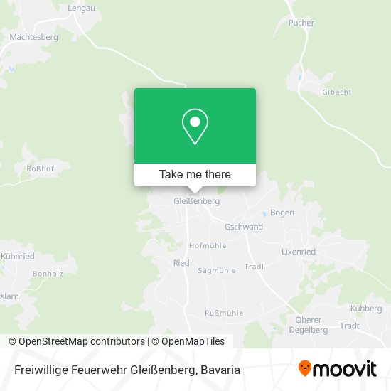 Freiwillige Feuerwehr Gleißenberg map