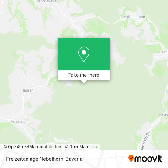 Карта Freizeitanlage Nebelhorn