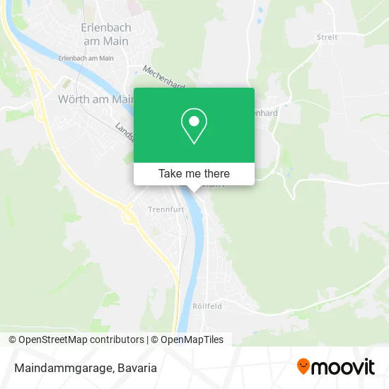 Карта Maindammgarage