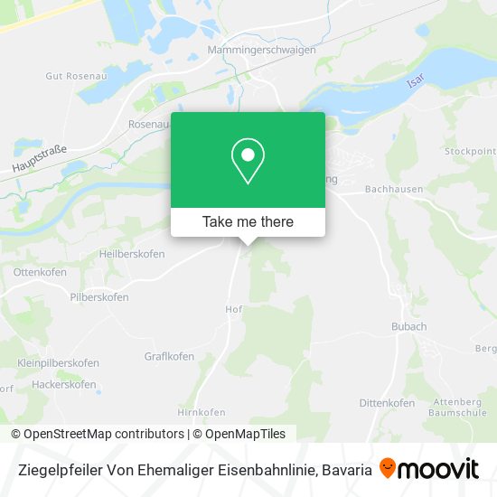 Ziegelpfeiler Von Ehemaliger Eisenbahnlinie map