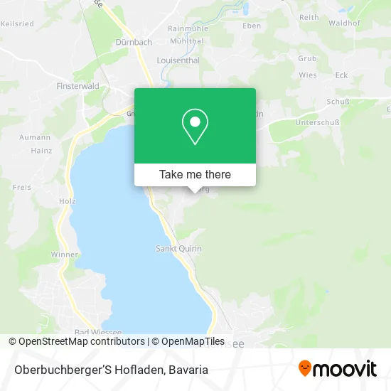 Карта Oberbuchberger’S Hofladen