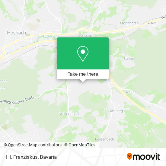 Карта Hl. Franziskus