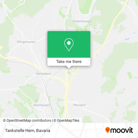 Карта Tankstelle Hem