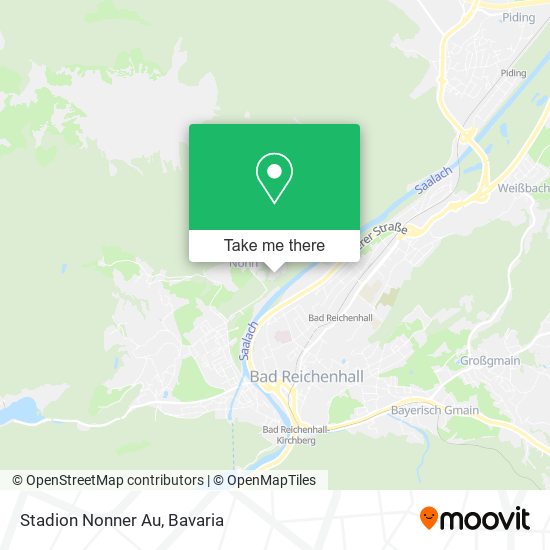 Stadion Nonner Au map