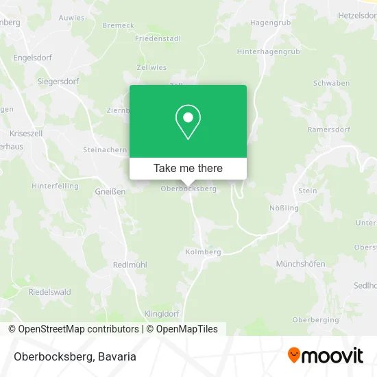 Карта Oberbocksberg