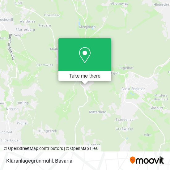 Kläranlagegrünmühl map