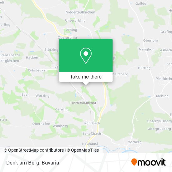 Denk am Berg map