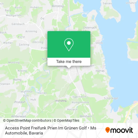 Карта Access Point Freifunk Prien Im Grünen Golf • Ms Automobile