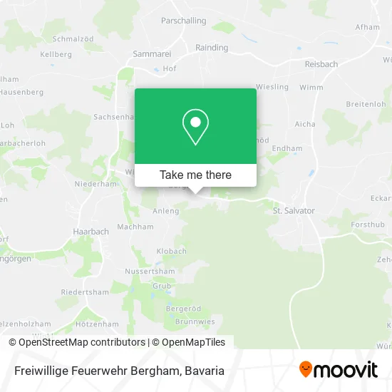 Карта Freiwillige Feuerwehr Bergham