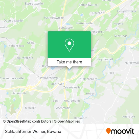 Карта Schlachterner Weiher