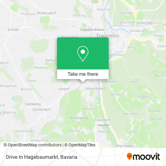 Карта Drive In Hagebaumarkt