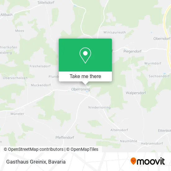 Карта Gasthaus Greinix