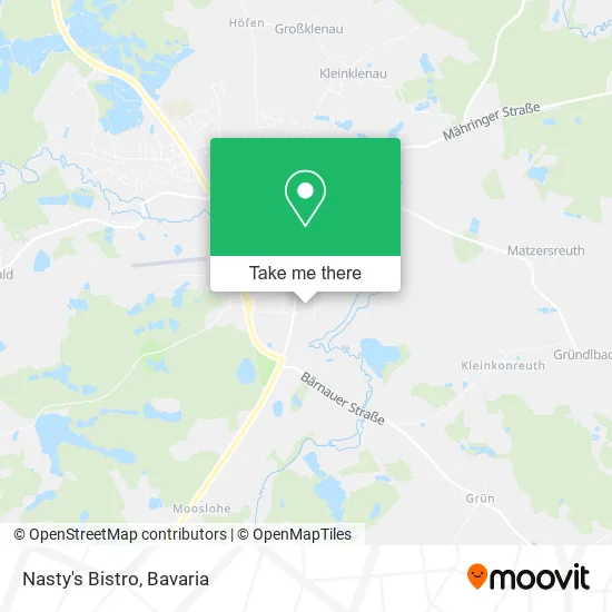 Карта Nasty's Bistro