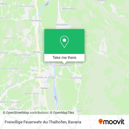 Freiwillige Feuerwehr Au-Thalhofen map